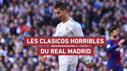 Foot - ESP : Les Clasicos horribles du Real Madrid