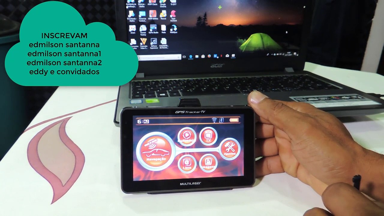 COMO ATUALIZAR O GPS MULTILASER