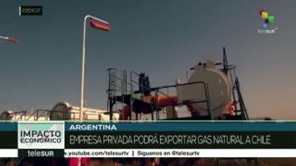 Argentina: empresa privada podrá exportar gas natural a Chile