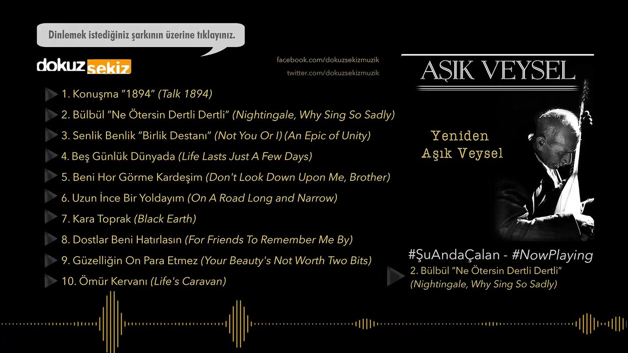 Aşık Veysel - Bülbül (Ne Ötersin Dertli Dertli) (Borga Parlar Mix) (Official Audio)