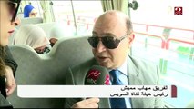 مهاب مميش يكشف عن مشاريع الرئيس السيسي لقناة السويس