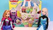Disney Princess Frozen Play Doh Ice Cream Sundae Cart Playdough Popsicles Ice Cream Sundae Hasbro , Cartoons animated movies 2018