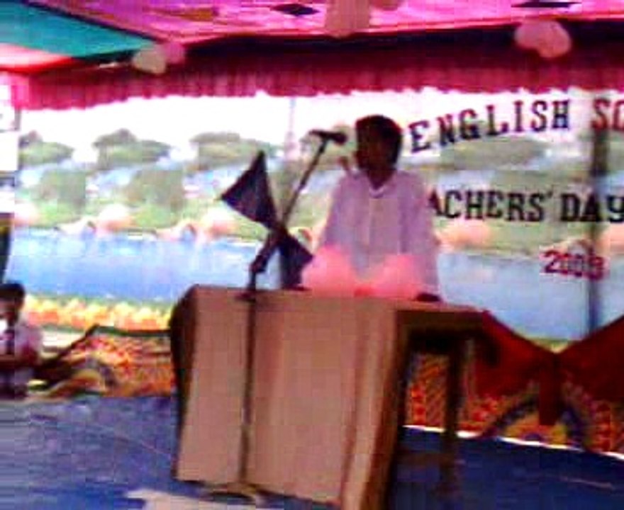 TEACHERS DAY SPEECH BY SADULLAH SHEIKH AT JNM ENGLISH SCHOOL