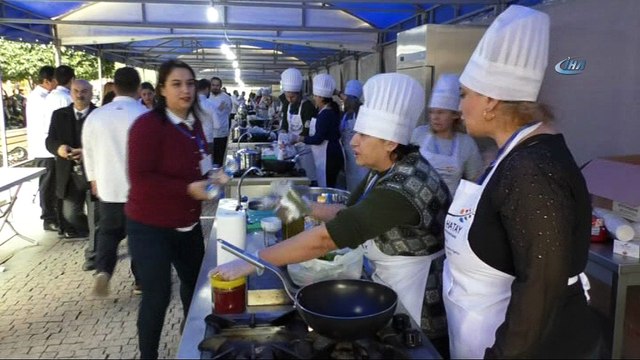 Hatay’da “Gastronomi ve Yemek Yarışması' düzenlendi