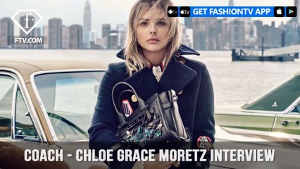 Chloe Grace Moretz Coach on Coach The Fragrance Interview Coach Girl | FashionTV | FTV