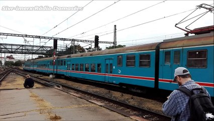 Vlaky Praha smíchov - 21 8 2017 (18 vozový RegioJet Ex 10097)