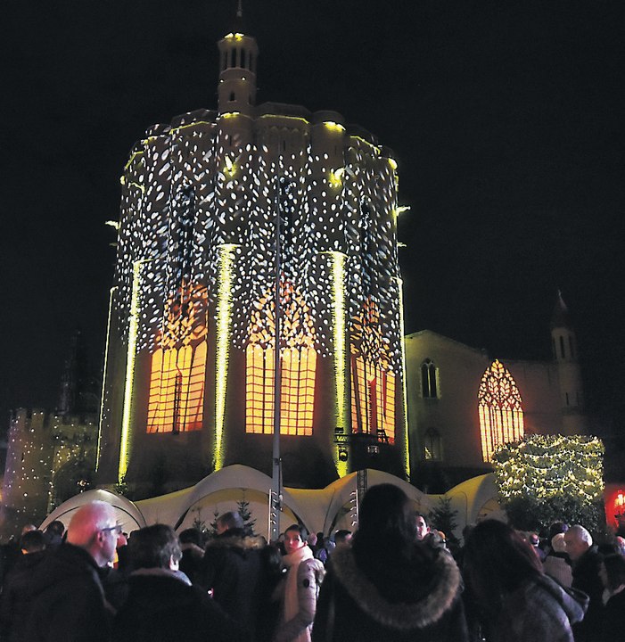 La cathédrale d'Albi en lumière