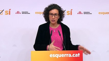 Marta Rovira (ERC) aposta per restituir el govern legítim amb Puigdemont de president