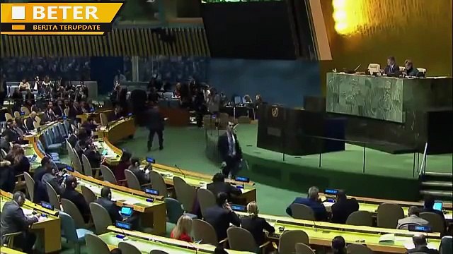 PALESTINA MENANG TELAK! DETIK-DETIK PENGUMUMAN VOTING PBB, MENOLAK VETO AS TRUMP