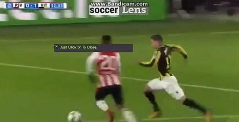 Tim Matavz Goal HD - PSV 0-1 Vitesse 23.12.2017