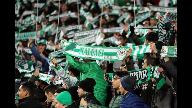 Atiker Konyaspor - Fenerbahçe maçından kareler