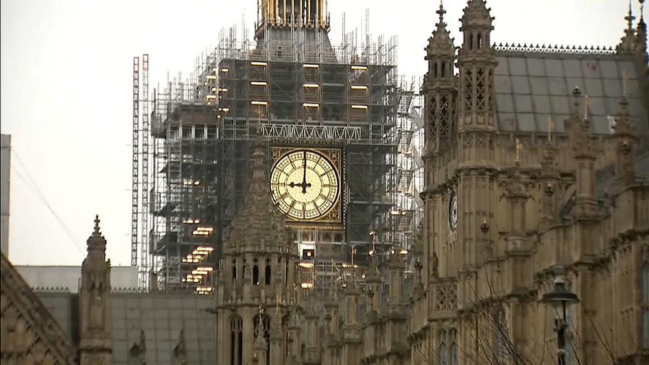 'Big Ben' läutet für Weihnachten