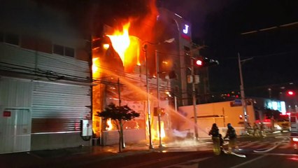 자동차 튜닝 작업장에서 불...1억여 원 피해 / YTN