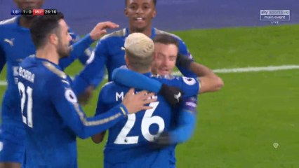 Passe décisive de Mahrez vs Manchester United HD