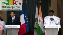 Revivez la Conférence de presse conjointe d' Emmanuel Macron et de M. Mahamadou Issoufou, Président du Niger.