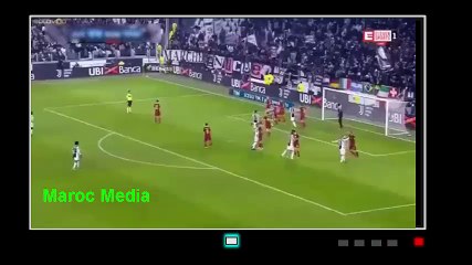 شاهد هدف المهدي بنعطية الرائع في شباك فريقه السابق روما