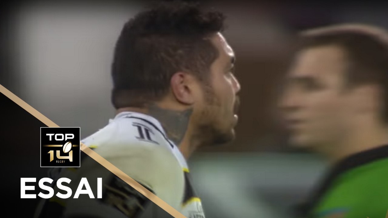 TOP 14 - Essai Afa AMOSA (SR) - Bordeaux-Bègles - Castres - J13 - Saison 2017/2018