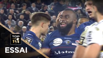 TOP 14 - Essai Peni RAVAI (UBB) - Bordeaux-Bègles - Castres - J13 - Saison 2017/2018