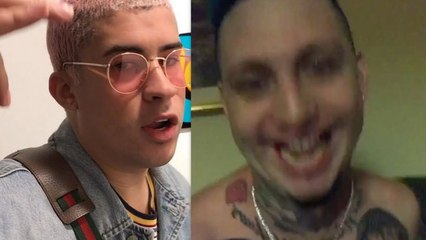 Lary Over y Bad Bunny vacilando en el hotel [SI TE RIES PIERDES]