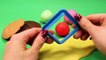 Play Doh Hamburger How to make Playdough Burger Recipe , Cartoons animated movies 2018