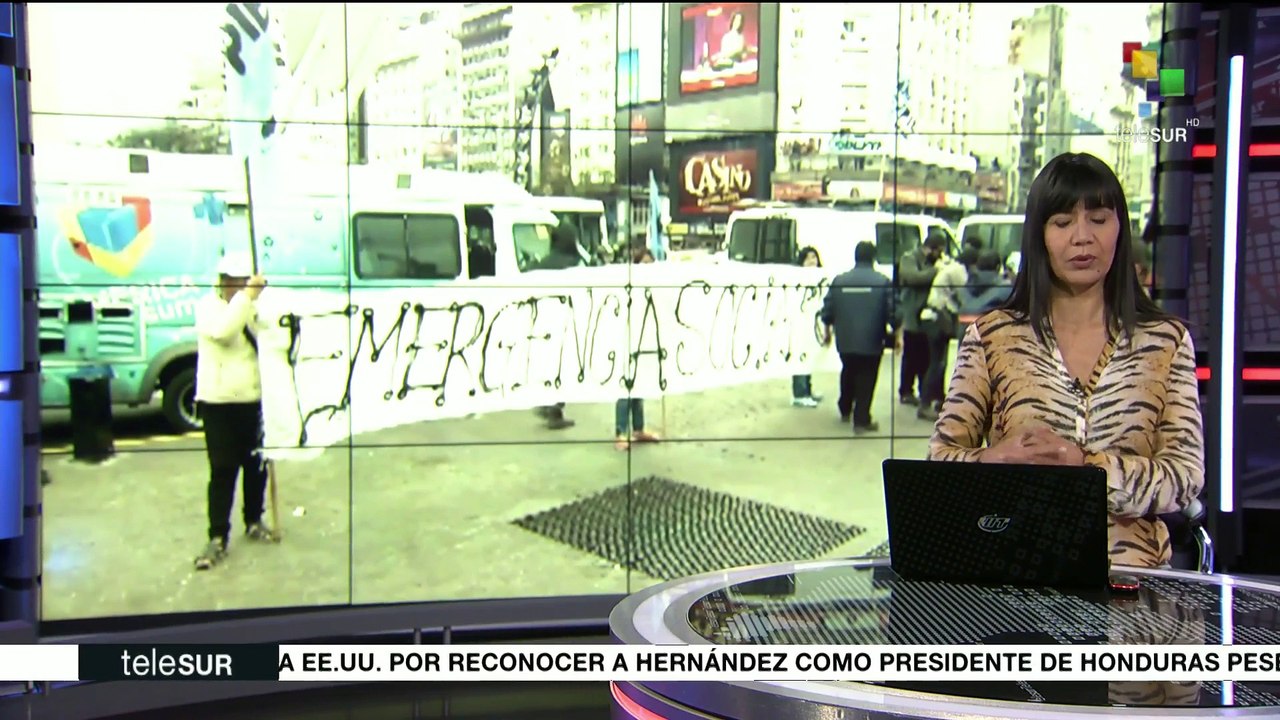 Organizaciones argentinas exigen frenar reformas neoliberales