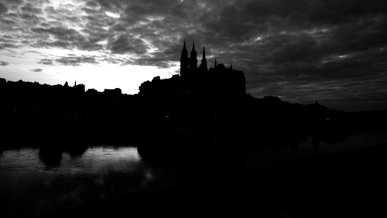 Wolken über Meißen