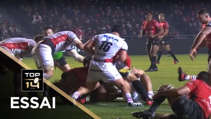 TOP 14 - Essai Samu MANOA (RCT) - Toulon - Oyonnax - J13 - Saison 2017/2018