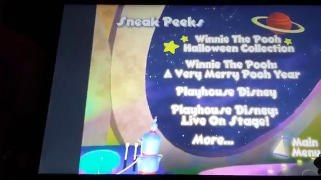 The Great Defender of Fun DVD Menu