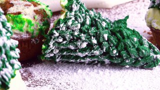 Cupcakes sapins de Noël  - des créations originales pour égayer la table.-r3nqnIx4OOw