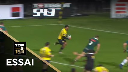 TOP 14 - Essai Isaia TOEAVA (ASM) - Pau - Clermont - J13 - Saison 2017/2018