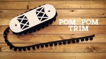 DIY Pom Pom Curtains - HGTV Handmade-lgy54QV5Pbc