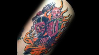 60 Krampus Tattoos For Men-vFJHAbhjK4M