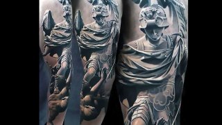 60 Roman Statue Tattoos For Men-mD_id7fMEZk