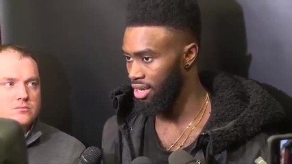 Jaylen Brown On Blowout Vs. Bulls, Playing On Christmas Day