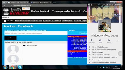 HACKEANDO UN PERFIL DE FACEBOOK