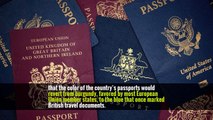 Feeling Blue (and Feeling Good): U.K. Picks a Post-Brexit Passport Color