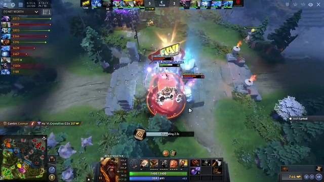 NEW NAVI vs Gambit E - StarLadder Minor DOTA 2 SEPT 2017