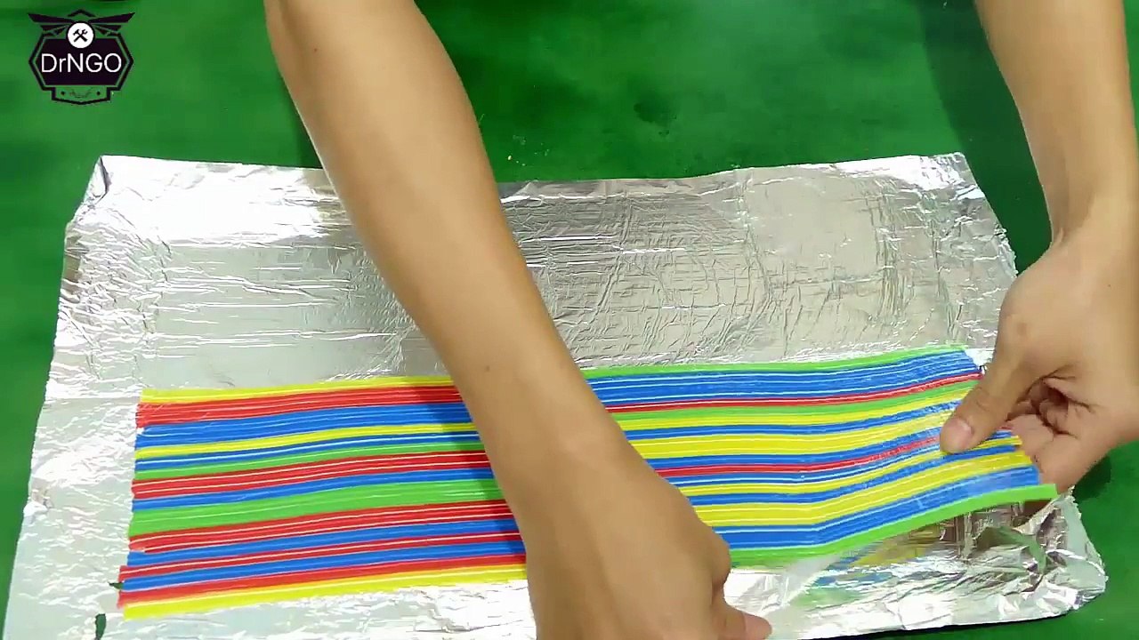 How to make drinking straw slippers at home  -  Drngo-VJamKbNC8eE