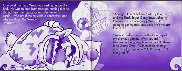 Wario Land II - Game Manual (GB) (Instruction Booklet)