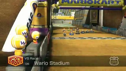 Wii U - Mario Kart 8 - (DS) Wario Stadium