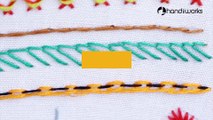 10 Basic Stitches for Beginners - P6 _ Embroidery Stitches _ HandiWorks #84-iVv9ve8_cl8