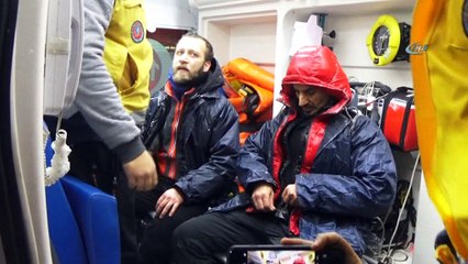 Uludağ'da kaybolan dağcılar böyle kurtarıldı