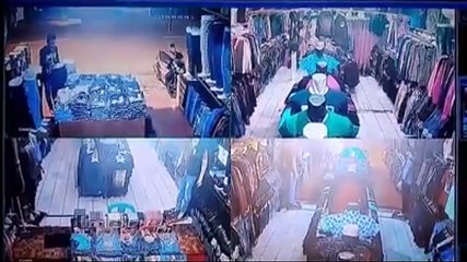 Puluhan Remaja Bersenjata Jarah Distro di Depok Terekam CCTV