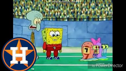 MLB teams portrayed by Spongebob squarepants part 1