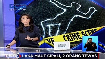 Kecelakaan di Tol Cipali, 2 Orang Tewas