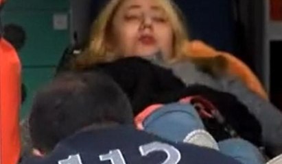 Turist kadın Beyoğlu'nda kadın yorgun mermiyle yaralandı