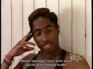 Tupac Interview At 17 Years Old CZECH subtitles www.tupac-cz.cz