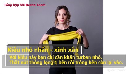 Bí kíp quàng “chiếc khăn gió ấm” cho các nàng vào những ngày trời trở lạnh