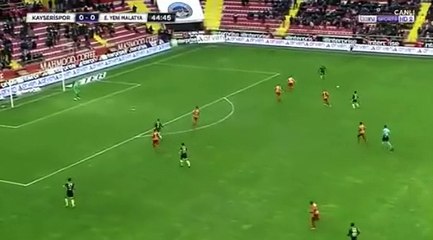 Kayserispor 0 - 1 Yeni Malatyaspor