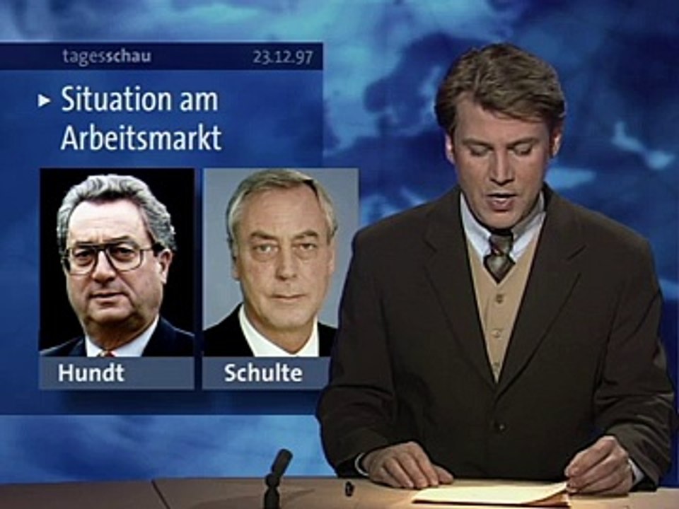 Tagesschau | 23. Dezember 1997 20:00 Uhr (mit Jens Riewa) | Das Erste